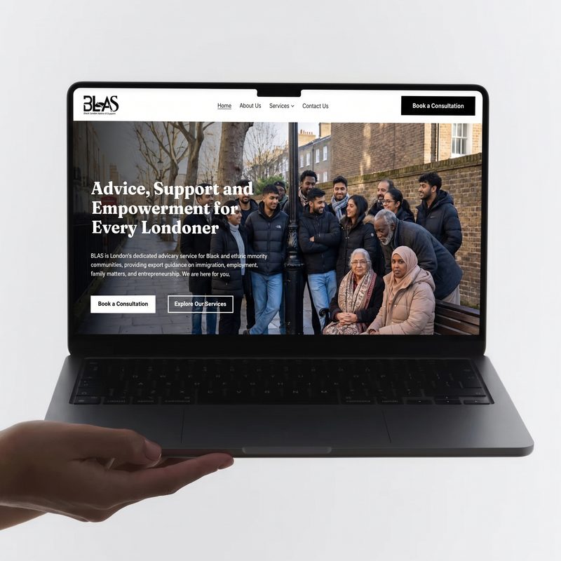 Black London Advisory Service website